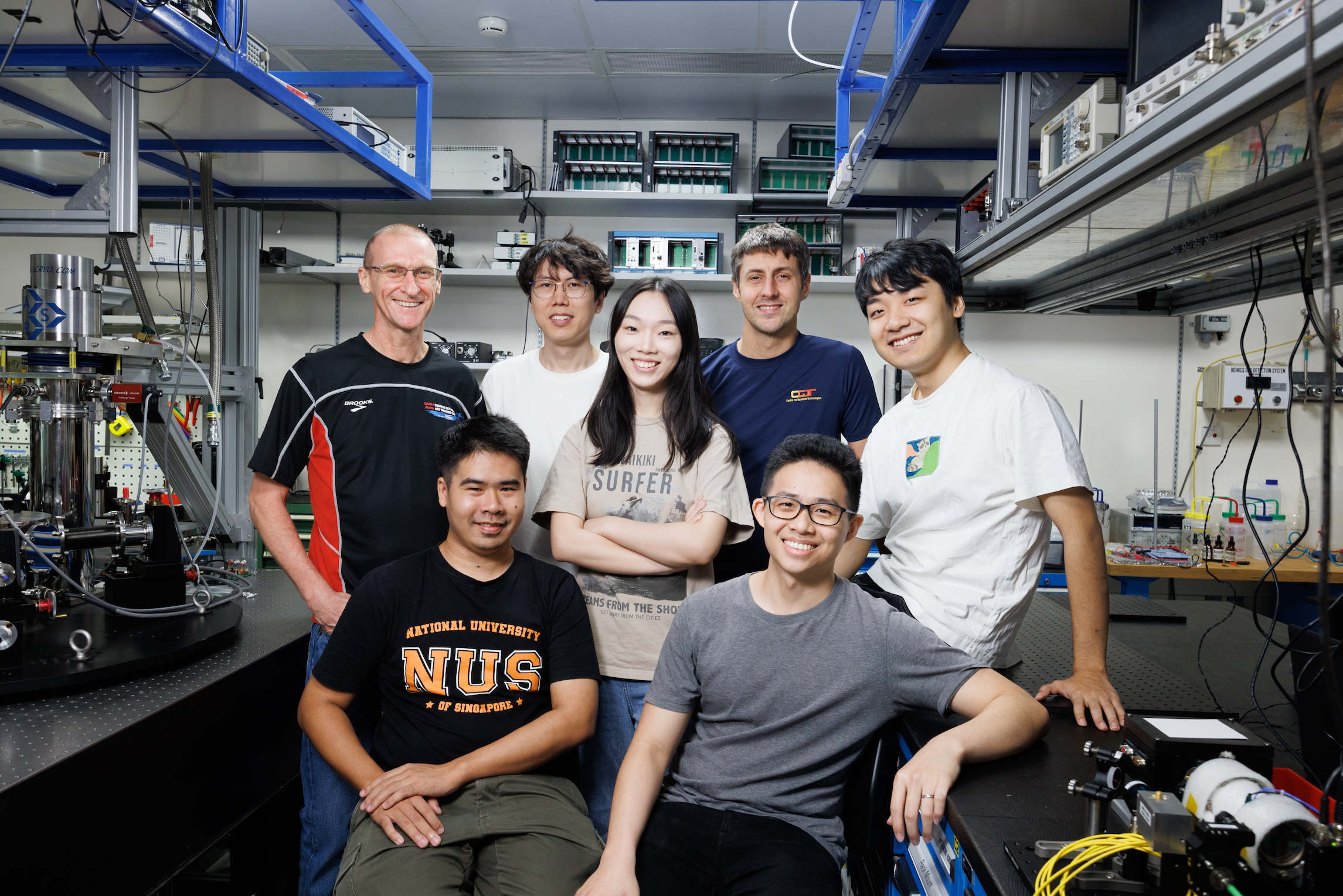 Photo of the Qauntum Metrology Group as of July 2024